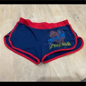 Vintage Style Spider-Man shorts